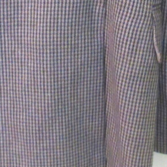 Tommy Hilfiger Houndstooth Blazer, Double Vented, Size 38R, 100% Wool, K210 - Picture 4 of 8